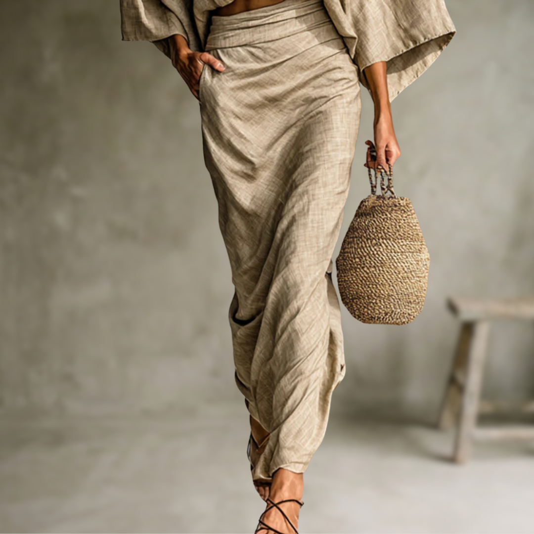 Julia | Conjunto de falda y top diseño elegante