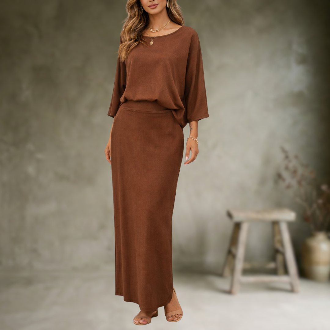 Julia | Conjunto de falda y top diseño elegante